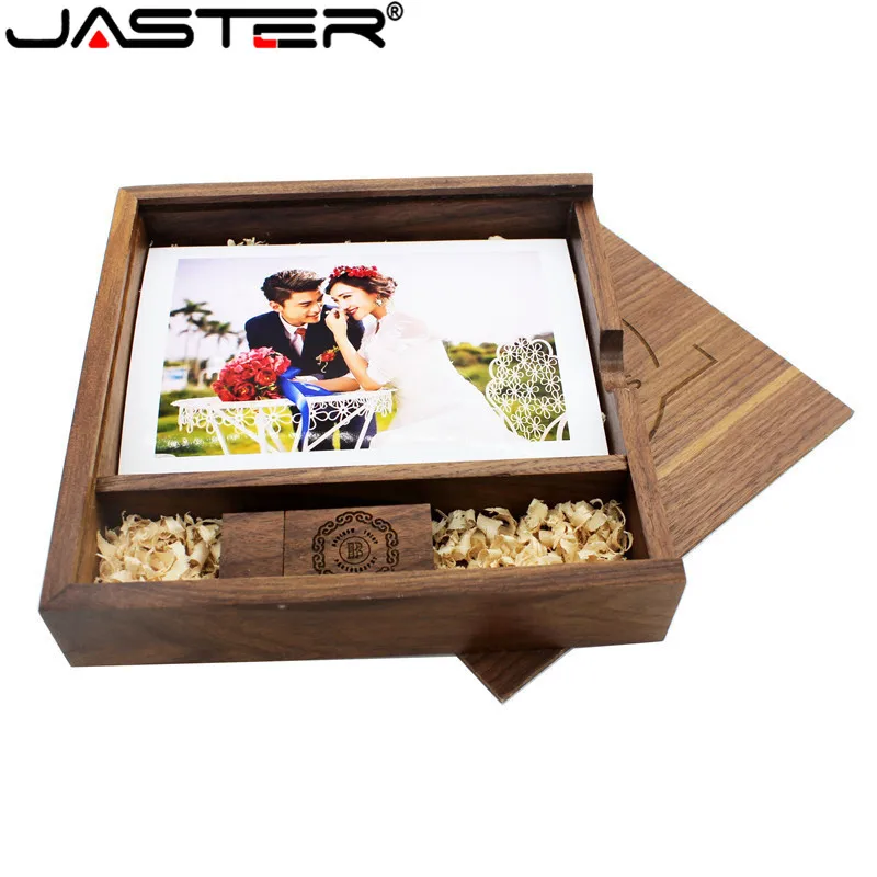JASTER (1PCS free LOGO) Photography Wooden Photo Album usb+Box usb flash drive U disk Pendrive 8GB 16GB 32GB 64GB Wedding video
JASTER (1PCS free LOGO) Photography Wooden Photo Album usb+Box usb flash drive U disk Pendrive 8GB 16GB 32GB 64GB Wedding video