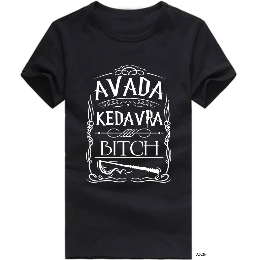 Summer Style Avada Kedavra Bitch T Shirt Men Women Short Sleeve Tee Shirt Female Magic Spell Muggles Wizard Men T-Shirt
Summer Style Avada Kedavra Bitch T Shirt Men Women Short Sleeve Tee Shirt Female Magic Spell Muggles Wizard Men T-Shirt