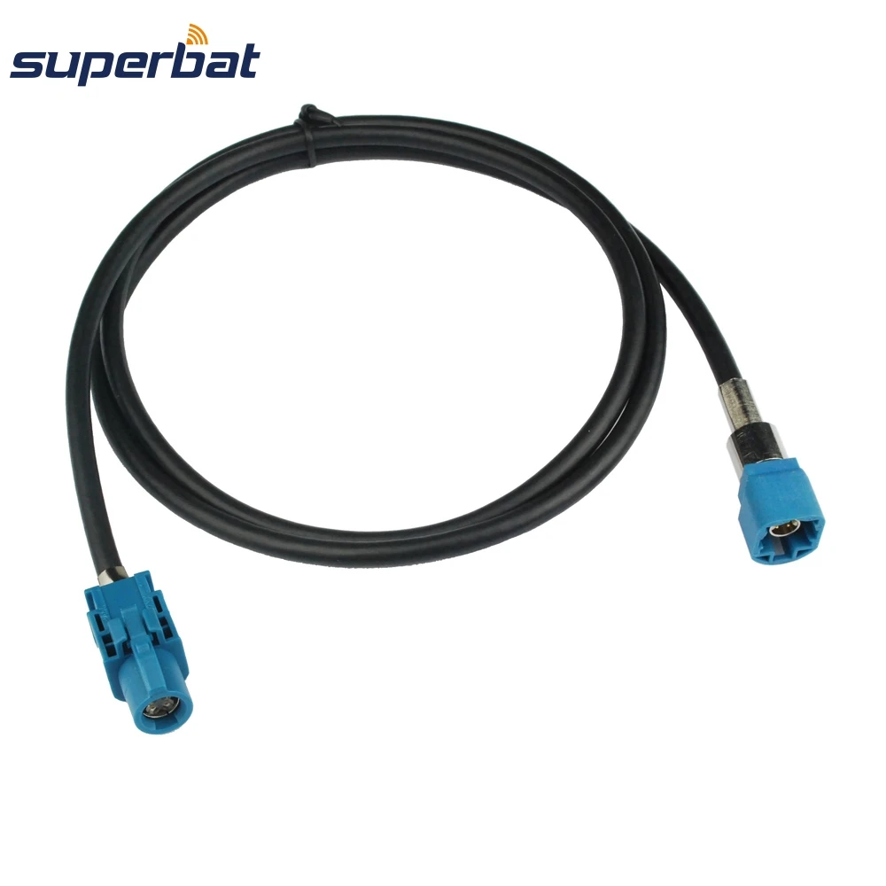 Superbat Vehicle/Automobile High-speed Transmission FAKRA HSD Z Water Blue LVDS 1M Shielded Dacar 535 4-Core Cable
Superbat Vehicle/Automobile High-speed Transmission FAKRA HSD Z Water Blue LVDS 1M Shielded Dacar 535 4-Core Cable