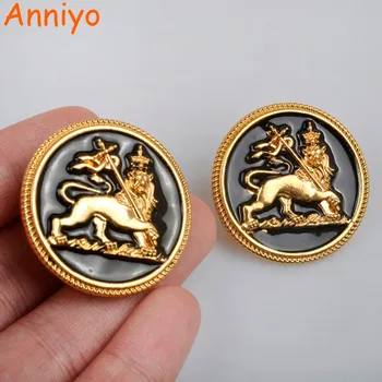 Anniyo Lion of Judah Earrings for Women Ethiopian Gold Color Ethnic Jewelry Eritrea Clip Earring African Lion #075506
Anniyo Lion of Judah Earrings for Women Ethiopian Gold Color Ethnic Jewelry Eritrea Clip Earring African Lion #075506