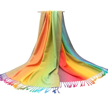 Spring Summer New Mujeres Bufanda Chal Chinese Women's Rainbow Scarf Shawl Elegant Scarves Size 70 x 180cm
Spring Summer New Mujeres Bufanda Chal Chinese Women's Rainbow Scarf Shawl Elegant Scarves Size 70 x 180cm