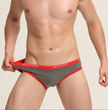 2016 New Fashion MIBOER Cotton Briefs Sexy men underwear soft and Breathable brand men's briefs Size M L XL XXL
2016 New Fashion MIBOER Cotton Briefs Sexy men underwear soft and Breathable brand men's briefs Size M L XL XXL