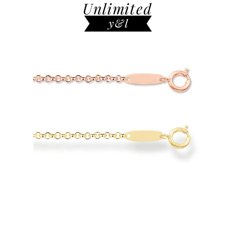3MM Gold/Rose Gold Color Basic Link Chains Necklaces for Women and Men Necklace Accessories Fit Pendant Fashion Jewelry Gift
3MM Gold/Rose Gold Color Basic Link Chains Necklaces for Women and Men Necklace Accessories Fit Pendant Fashion Jewelry Gift
