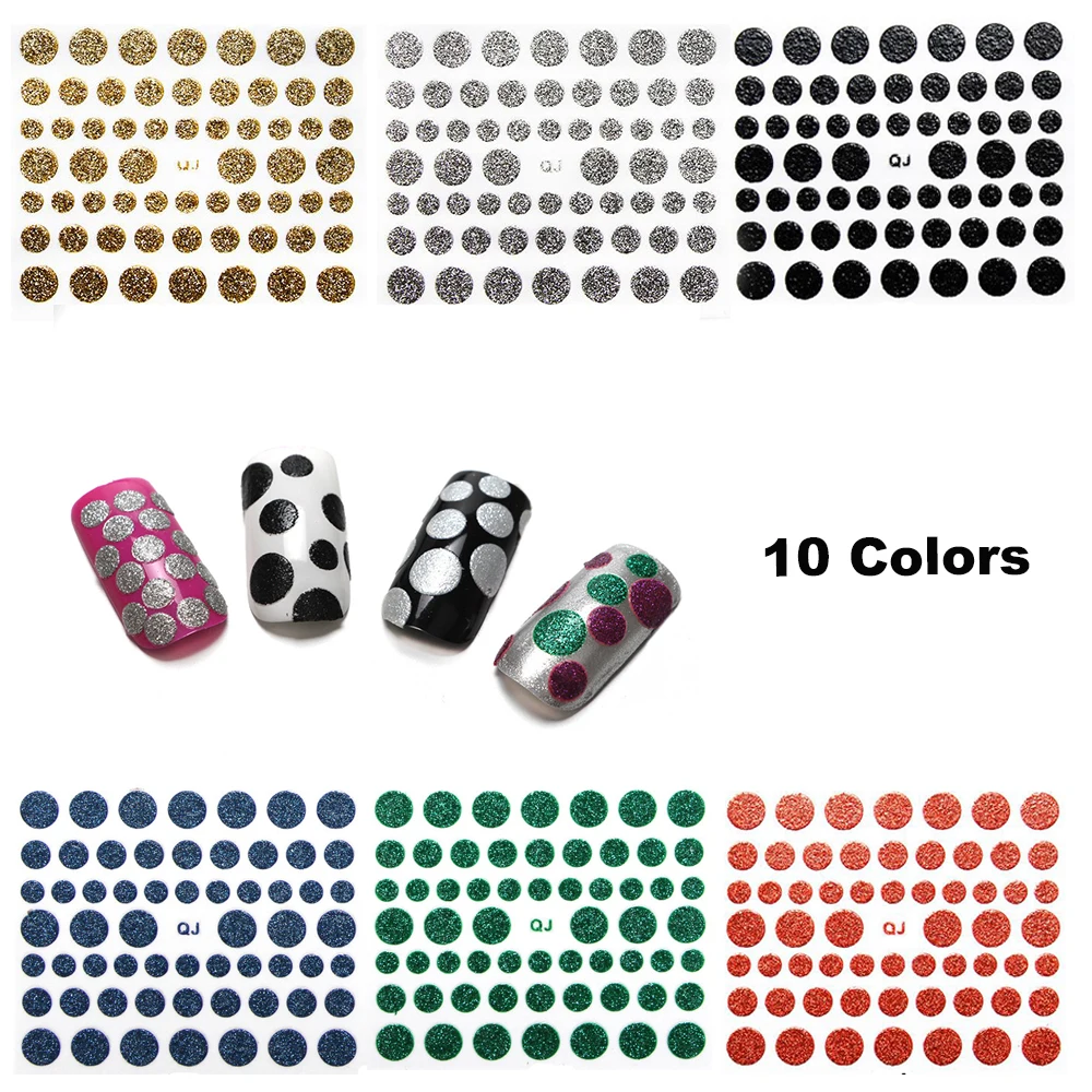 1 Sheet 3D Sticker Onions Glitter Powder Circle Shine Nail Art Stickers Decals Create Mirror Powder 10 Colors Nail Stickers
1 Sheet 3D Sticker Onions Glitter Powder Circle Shine Nail Art Stickers Decals Create Mirror Powder 10 Colors Nail Stickers