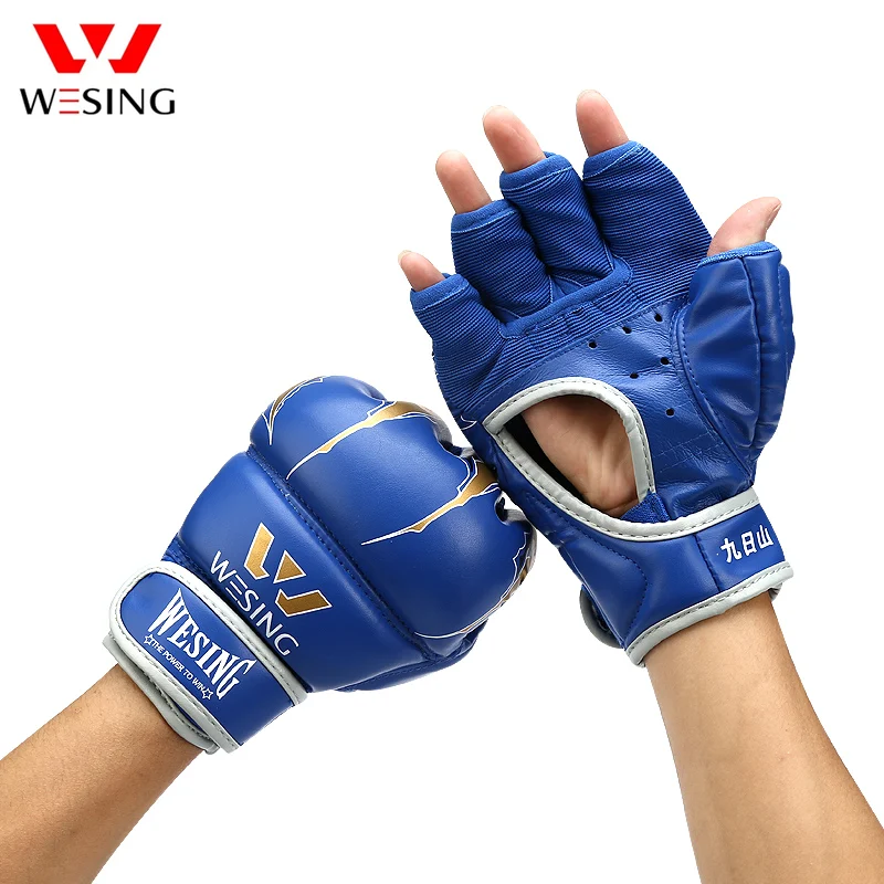 Wesing New MMA Grappling Gloves Half Finger Boxing Gloves Fighting Sandbag Training Gloves Eagle Claw Pattern
Wesing New MMA Grappling Gloves Half Finger Boxing Gloves Fighting Sandbag Training Gloves Eagle Claw Pattern