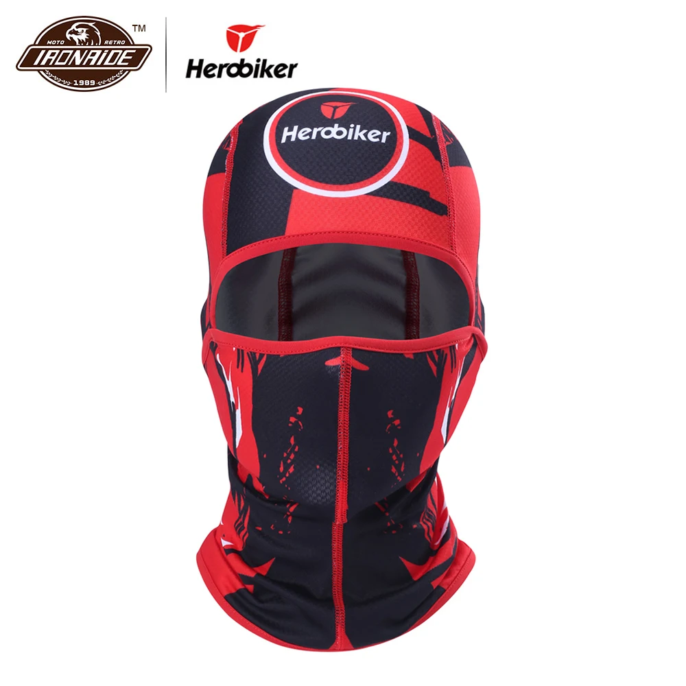 HEROBIKER Red Motorcycle Mask Balaclava Motorcycle Face Mask Spring Summer Windproof Face Mask Moto Breathable Cycling Ski Mask
HEROBIKER Red Motorcycle Mask Balaclava Motorcycle Face Mask Spring Summer Windproof Face Mask Moto Breathable Cycling Ski Mask
