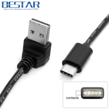 USB-C USB 3.1 Type C to USB 2.0 90 Degree Up & Down Angled Data Cable 100cm 1m 3ft for Macbook & Tablet
USB-C USB 3.1 Type C to USB 2.0 90 Degree Up & Down Angled Data Cable 100cm 1m 3ft for Macbook & Tablet