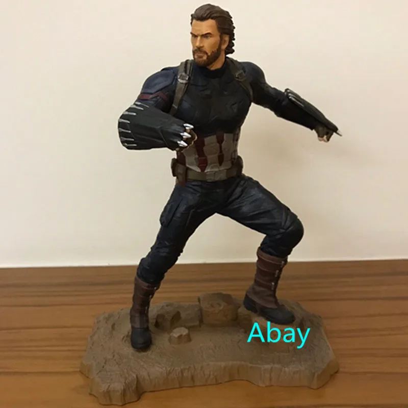 9" Avengers: Endgame Captain America Steven Grant Rogers Superhero Howling Commandos Statue PVC Action Figure Toy BOX 23CM J197
9" Avengers: Endgame Captain America Steven Grant Rogers Superhero Howling Commandos Statue PVC Action Figure Toy BOX 23CM J197