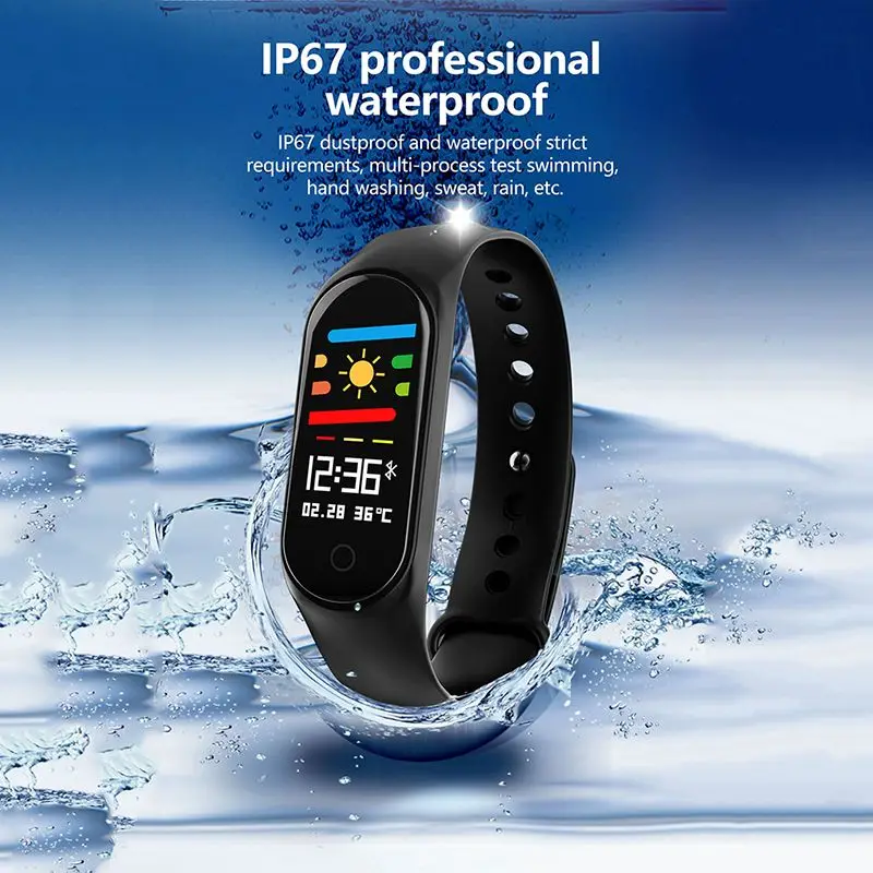 Smart Wristband For Bluetooth Sport Multifunctional IP67 Waterproof Passometer Heart Rate Blood Pressure Sleeping Monitor Watch
Smart Wristband For Bluetooth Sport Multifunctional IP67 Waterproof Passometer Heart Rate Blood Pressure Sleeping Monitor Watch