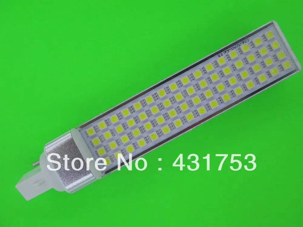 

LED Bulb 15W E27 G24 5050 SMD 64 LED Corn Light Lamp Cool White/Warm White AC 85V-265V Side lightin( High Brightness )