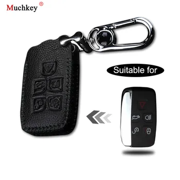 Leather Remote Case Car Key Bag Cover for LAND ROVER 5 Buttons Smart Key Luxury Genuine Hand Sew Black Line 1PC
Leather Remote Case Car Key Bag Cover for LAND ROVER 5 Buttons Smart Key Luxury Genuine Hand Sew Black Line 1PC