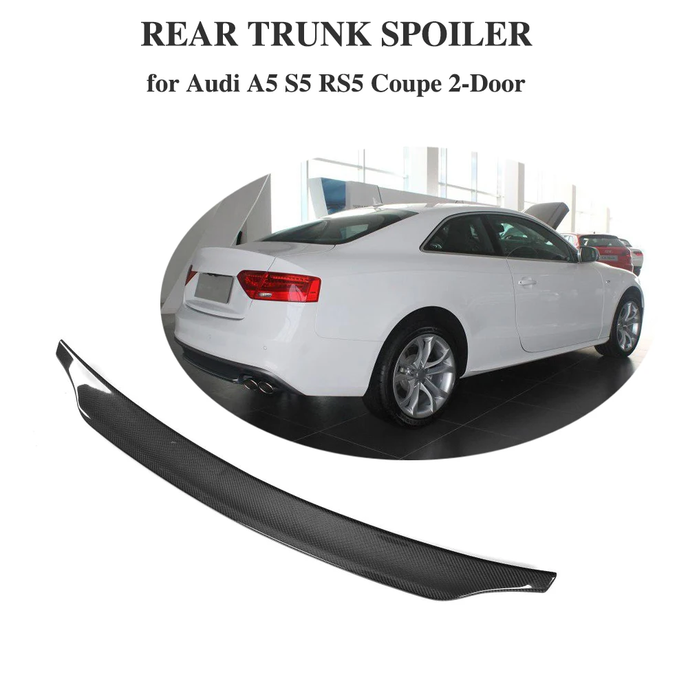 Carbon Fiber Rear Trunk Spoiler Boot Lip Wing CA Style For A5 S5 Sline RS5 2008 - 2016 Coupe
Carbon Fiber Rear Trunk Spoiler Boot Lip Wing CA Style For A5 S5 Sline RS5 2008 - 2016 Coupe