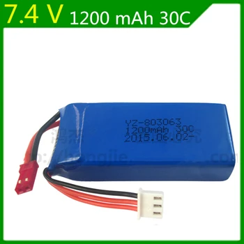 10pcs/lot 7.4V 1200mAh Tarantula X6 H16 remote control model aircraft quadrocopter 7.4V 1200mAh lithium battery 803063 genuine
10pcs/lot 7.4V 1200mAh Tarantula X6 H16 remote control model aircraft quadrocopter 7.4V 1200mAh lithium battery 803063 genuine