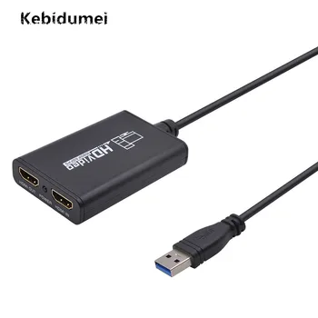 Kebidumei USB 3.0 Game Video Capture Box USB3.0 1080P 60FPS HDMI Live Streaming Dongle for Xbox PS3 PS4 Play and Recording
Kebidumei USB 3.0 Game Video Capture Box USB3.0 1080P 60FPS HDMI Live Streaming Dongle for Xbox PS3 PS4 Play and Recording