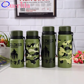 Thermos Cup Stainless Steel Portable Vacuum Flask Camo Sports Outdoor Large Capacity Water Bottle Leak-Proof Hanging Rope Cup
Thermos Cup Stainless Steel Portable Vacuum Flask Camo Sports Outdoor Large Capacity Water Bottle Leak-Proof Hanging Rope Cup