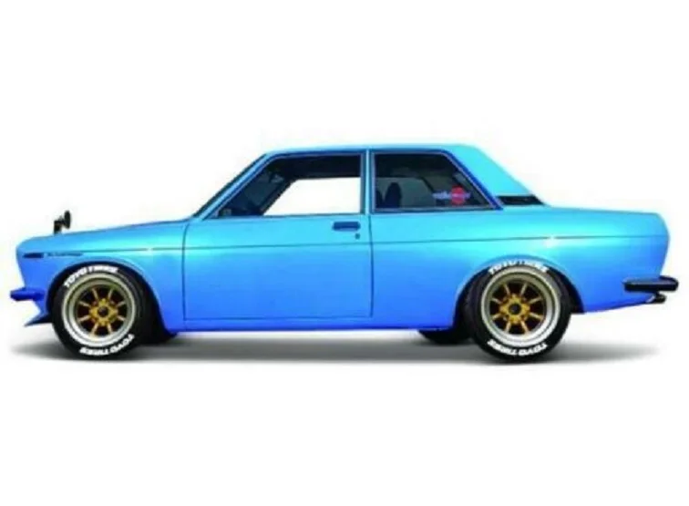 Maisto 1:24 1971 Datsun 510 Blue Diecast Model Racing Car Vehicle Toy NEW IN BOX
Maisto 1:24 1971 Datsun 510 Blue Diecast Model Racing Car Vehicle Toy NEW IN BOX