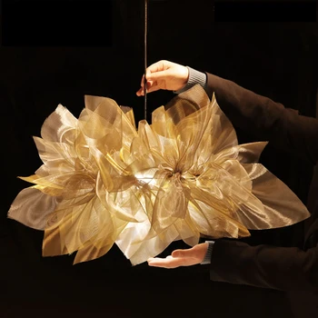 Modern Fabric Pendant Lights Wedding Room Hanging Pendant Lamp Living Room LED Decor Bedroom Luminaire Indoor Lighting Luminaria
Modern Fabric Pendant Lights Wedding Room Hanging Pendant Lamp Living Room LED Decor Bedroom Luminaire Indoor Lighting Luminaria