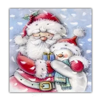 5D DIY diamond embroidery Santa Claus cartoon diamond cross stitch watch stitching pattern home wall decal decoration pendant
5D DIY diamond embroidery Santa Claus cartoon diamond cross stitch watch stitching pattern home wall decal decoration pendant