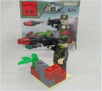 ENLIGHTEN assembly toys genuine electrical dynamic assembling blocks 828 Artillery missiles military plastic building blocks
ENLIGHTEN assembly toys genuine electrical dynamic assembling blocks 828 Artillery missiles military plastic building blocks