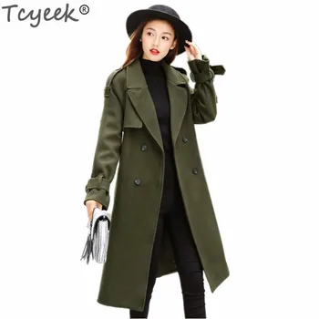 Tcyeek Women's Autumn Wool Jackets 2020 New Fashion Long Overcoat Elegant Female Spring Windbreaker Office Ladies Clothes LWL480
Tcyeek Women's Autumn Wool Jackets 2020 New Fashion Long Overcoat Elegant Female Spring Windbreaker Office Ladies Clothes LWL480