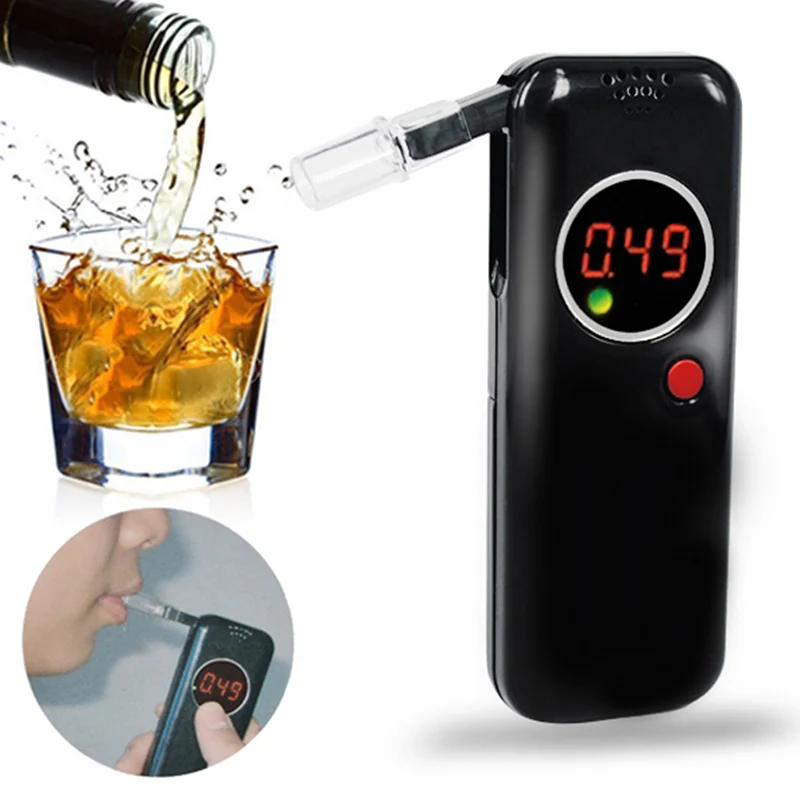 Digital Alcohol Tester Breathalyzer Professional Alcohol Content Detector For Driver
Digital Alcohol Tester Breathalyzer Professional Alcohol Content Detector For Driver