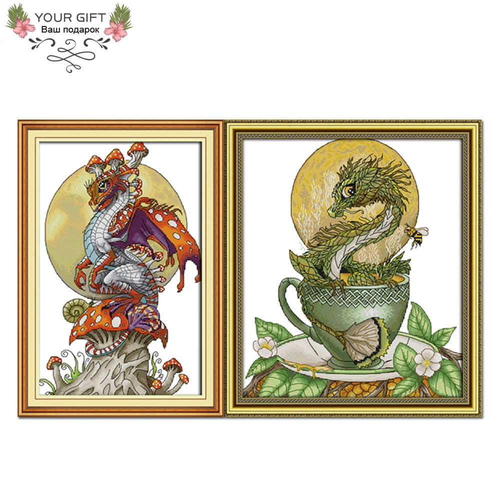 Joy Sunday D956D957 14CT 11CT Counted and Stamped Dinosaur Home Decoration Needlework Needlepoint Embroidery Cross Stitch Kits
Joy Sunday D956D957 14CT 11CT Counted and Stamped Dinosaur Home Decoration Needlework Needlepoint Embroidery Cross Stitch Kits