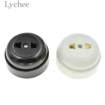 Lychee Retro Toggle Switch Socket Round Inverted Switch Bedside On/Off Lamp Socket Home Improvement
Lychee Retro Toggle Switch Socket Round Inverted Switch Bedside On/Off Lamp Socket Home Improvement