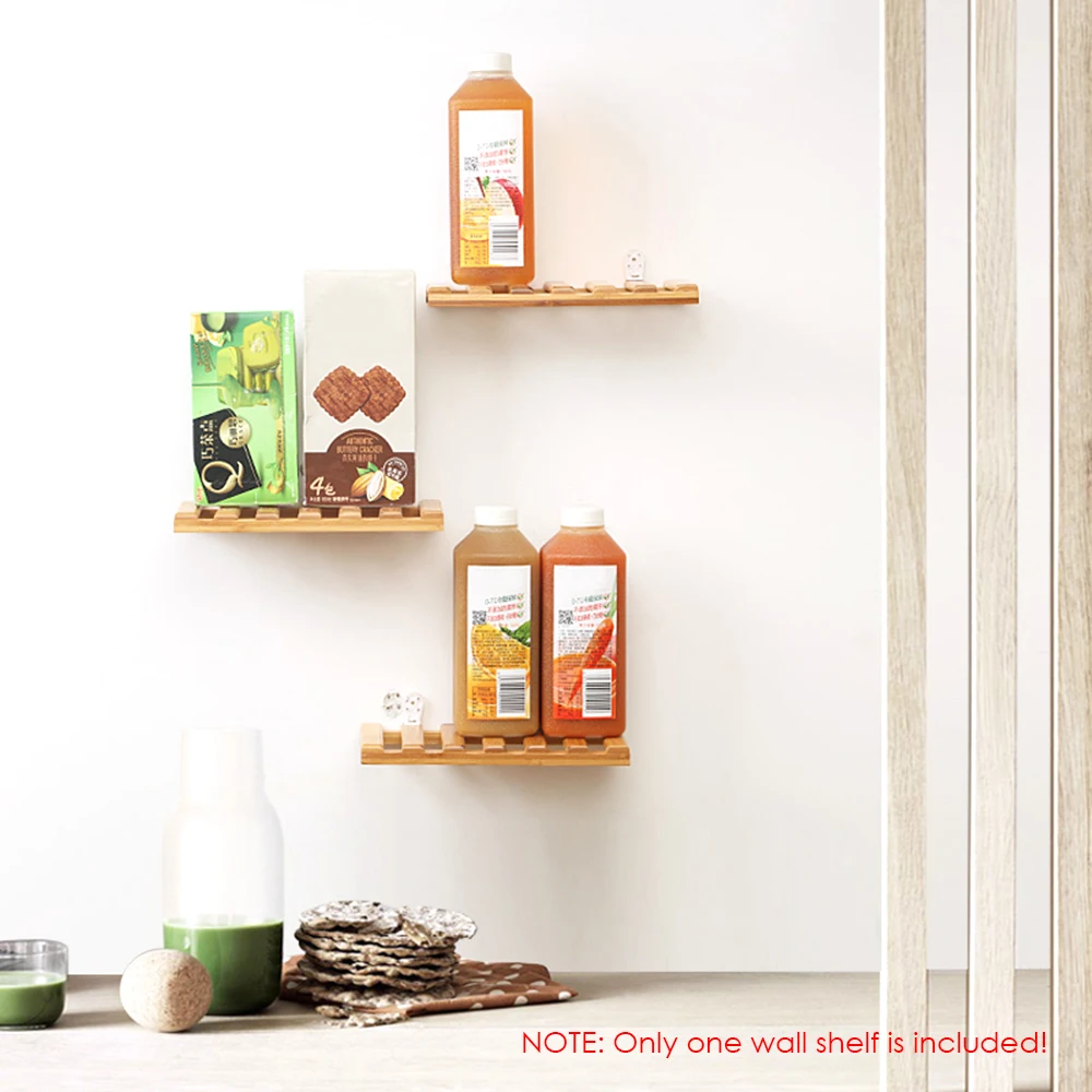 Edge Floating Shelve Wall Ledge Bamboo Storage Rack Floating Shelf Bracket Wall Decoration Kitchen Bathroom Organizer Racks
Edge Floating Shelve Wall Ledge Bamboo Storage Rack Floating Shelf Bracket Wall Decoration Kitchen Bathroom Organizer Racks