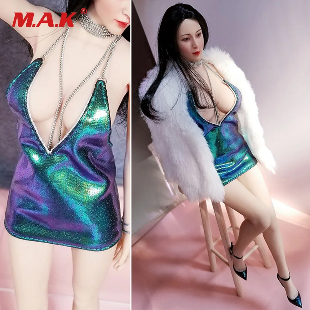 1/6 Scale Sexy Female Clothes Set Color Dress & Coat & High Heel & Bracelet Set for 12'' Phicen Action Figure Body
1/6 Scale Sexy Female Clothes Set Color Dress & Coat & High Heel & Bracelet Set for 12'' Phicen Action Figure Body