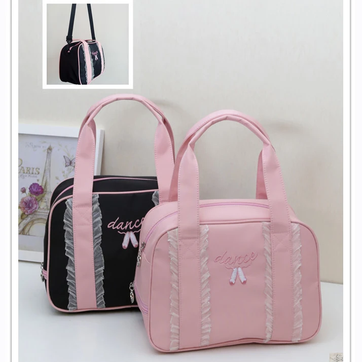 New Arrival Kids Child Girls Toddler Ballet Bag Black Pink Lace Embroidery Dance Messenger Tote Princess Ballet Bag
New Arrival Kids Child Girls Toddler Ballet Bag Black Pink Lace Embroidery Dance Messenger Tote Princess Ballet Bag