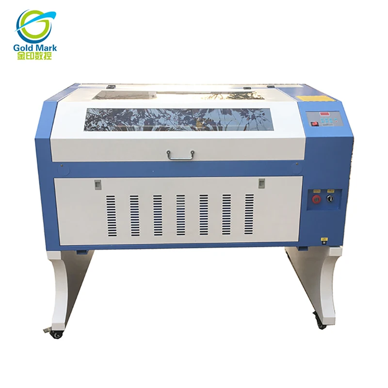 Лазерный гравировальный станок JIN ZHI YIN 80 Вт CNC CO2 с красным точечным датчиком и