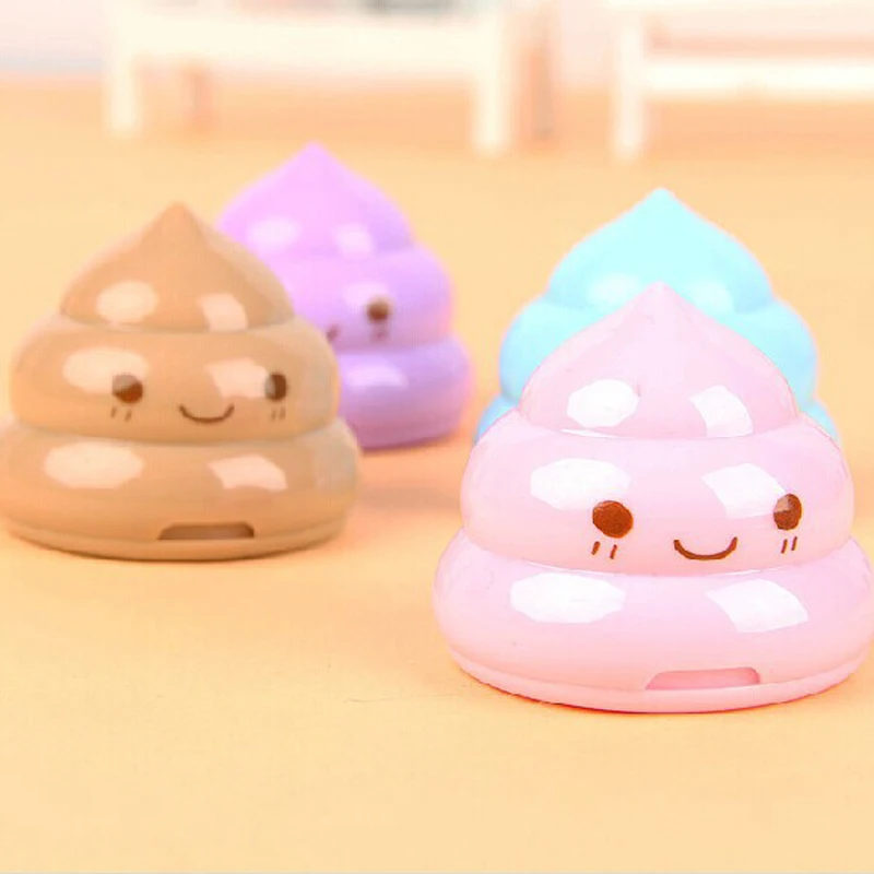 Apontador Kawaii Shit Pencil For Sharpener Shape Cutter Knife Double Orifice Pole Piece Promotional Originality Gift Stationery
Apontador Kawaii Shit Pencil For Sharpener Shape Cutter Knife Double Orifice Pole Piece Promotional Originality Gift Stationery