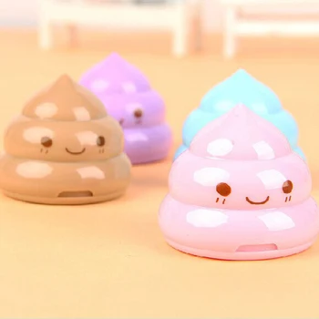 Apontador Kawaii Shit Pencil For Sharpener Shape Cutter Knife Double Orifice Pole Piece Promotional Originality Gift Stationery 
Apontador Kawaii Shit Pencil For Sharpener Shape Cutter Knife Double Orifice Pole Piece Promotional Originality Gift Stationery