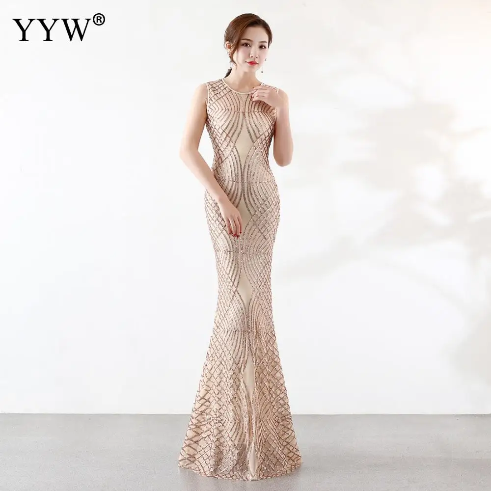 Evening Dress Vestido De Festa Longo Formal Sequin Dress Women Sleeveless Elegant Long Bodycon Mermaid Dress Club Sexy Vestidos
Evening Dress Vestido De Festa Longo Formal Sequin Dress Women Sleeveless Elegant Long Bodycon Mermaid Dress Club Sexy Vestidos