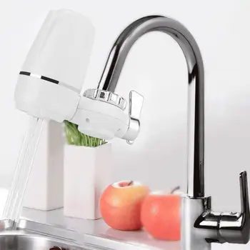 Household Kitchen Tap Faucet Mount Water Filter Purifier with Washable Ceramic Core Ceramic for Kitchen Fruit Water Filter
Household Kitchen Tap Faucet Mount Water Filter Purifier with Washable Ceramic Core Ceramic for Kitchen Fruit Water Filter