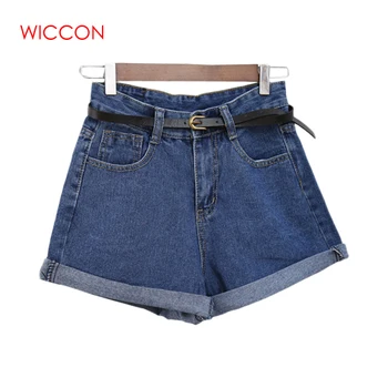 WICCON Europe Crimping Denim Shorts For Women 2020 Summer New Slim Casual Streetwear Womens High Waist Shorts Solid Jeans Shorts
WICCON Europe Crimping Denim Shorts For Women 2020 Summer New Slim Casual Streetwear Womens High Waist Shorts Solid Jeans Shorts