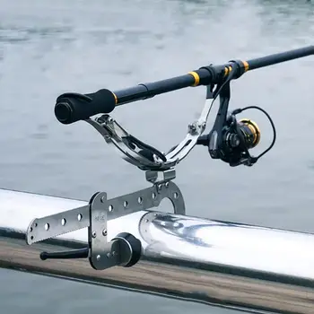 Stainless Steel Fishing Bracket Holder Fishing Rod Folding Support Tackle Automatic Aid fishing Fixed fishing rod
Stainless Steel Fishing Bracket Holder Fishing Rod Folding Support Tackle Automatic Aid fishing Fixed fishing rod