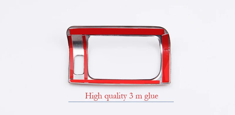 For volvo xc60 s60 Accessories Stainless Steel Air Conditioning Vent Cover Interior Bashboard Outlet Frame Decoration 3D Sticker (12)