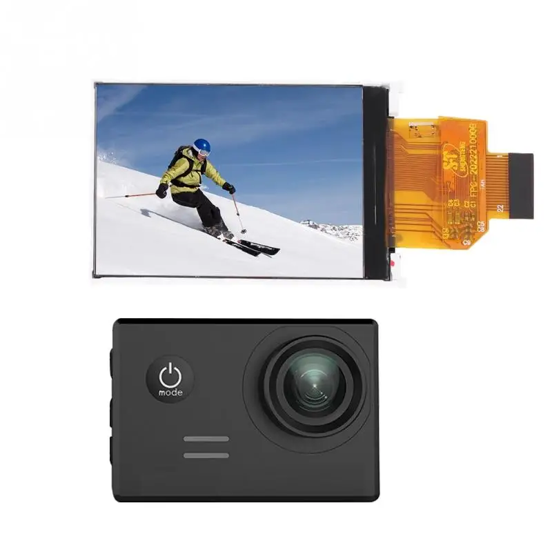 2 Inch HD LCD LCD Screen Display Replacement for SJCAM SJ5000X Optical Materials Sensitive LCD Screen for Sport Action Camera
2 Inch HD LCD LCD Screen Display Replacement for SJCAM SJ5000X Optical Materials Sensitive LCD Screen for Sport Action Camera