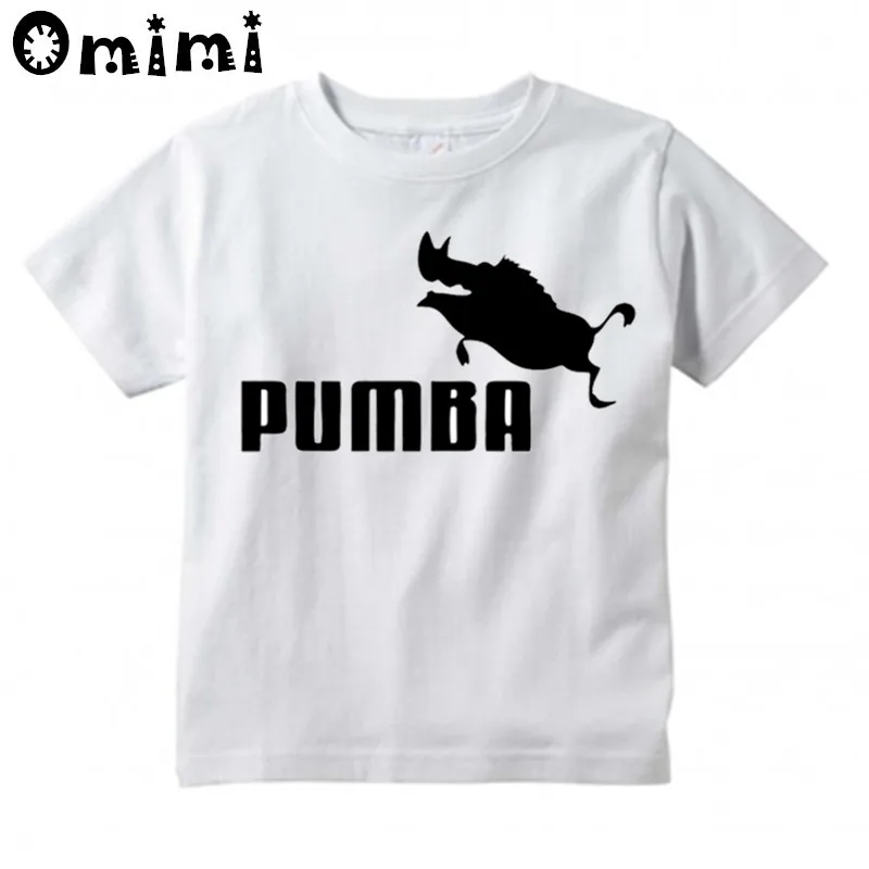 Boys/girls Pumba Jump Cartoon Design T Shirt Kids Summer Casual Funny Short Sleeve Tops Children T-Shirt
Boys/girls Pumba Jump Cartoon Design T Shirt Kids Summer Casual Funny Short Sleeve Tops Children T-Shirt