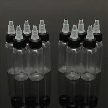 10pcs New 60ml 2OZ Twist Cap Empty Plastic Transparent Tattoo Ink Pigment Clear Bottle Supplies Tattoo Pigment Ink Bottle
10pcs New 60ml 2OZ Twist Cap Empty Plastic Transparent Tattoo Ink Pigment Clear Bottle Supplies Tattoo Pigment Ink Bottle
