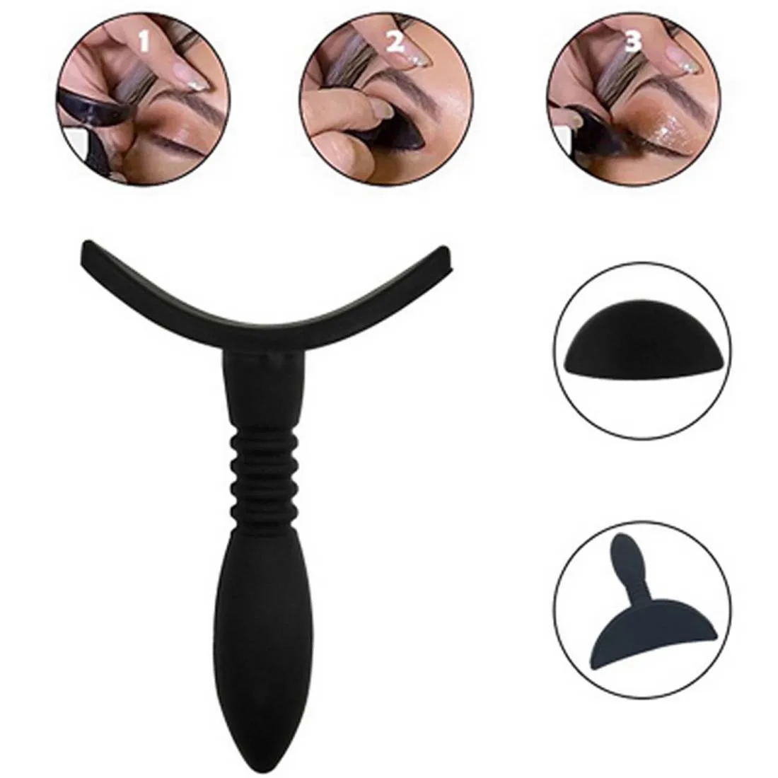 Black High Quality Handhelded Magic Eyeshadow Stamp Crease Lazy Makeup Applicator Eye Shadow Seal Makeup Tools
Black High Quality Handhelded Magic Eyeshadow Stamp Crease Lazy Makeup Applicator Eye Shadow Seal Makeup Tools
