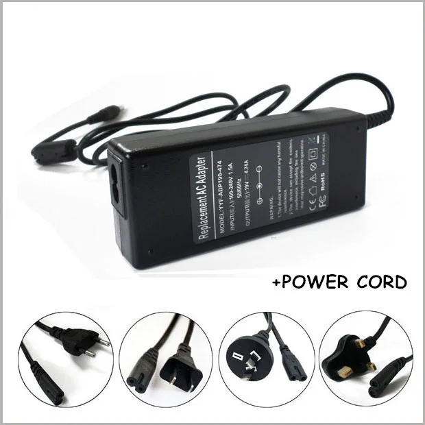 19V 4.74A Laptop AC Adapter Power Supply Cord For Caderno Samsung API3AD05 BA44-00215A AD-1909M A10 P10 P20 P25 P30 P40 T10 V20
19V 4.74A Laptop AC Adapter Power Supply Cord For Caderno Samsung API3AD05 BA44-00215A AD-1909M A10 P10 P20 P25 P30 P40 T10 V20
