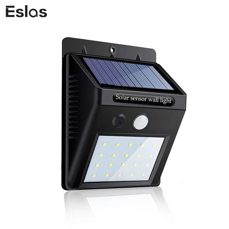 Eslas Solar Lamp With Motion Sensor Solar Powered LED IP65 Waterproof for Outdoor Garden Decoration Wall Light
Eslas Solar Lamp With Motion Sensor Solar Powered LED IP65 Waterproof for Outdoor Garden Decoration Wall Light