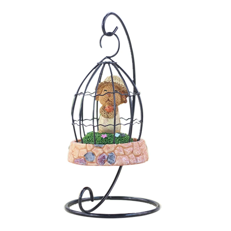 Creative Garden Dog Hanging Iron Basket Crafts Ornaments Cartoon Resin Dog Figurines Home Decoration Children Toy Birthday Gifts
Creative Garden Dog Hanging Iron Basket Crafts Ornaments Cartoon Resin Dog Figurines Home Decoration Children Toy Birthday Gifts