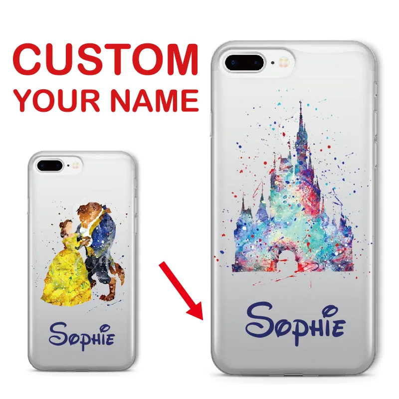 OLOEY Personalized Name Mickey Minnie Castle Cartoon Princess Soft Phone Case For iPhone 6 6S XS Max 7 7Plus 8 8Plus X SAMSUNG
OLOEY Personalized Name Mickey Minnie Castle Cartoon Princess Soft Phone Case For iPhone 6 6S XS Max 7 7Plus 8 8Plus X SAMSUNG