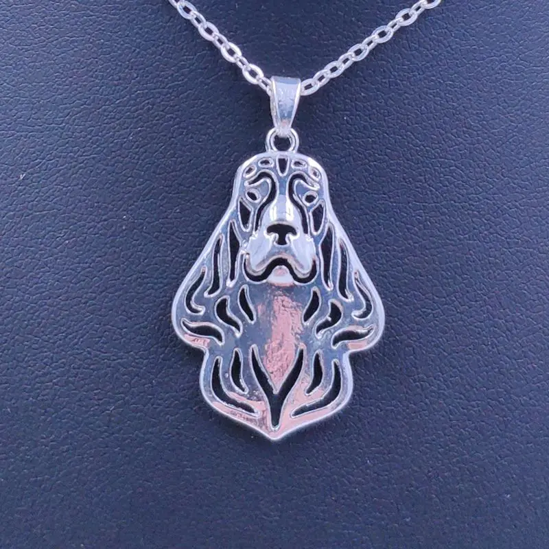 2018 New Cute Cocker Spaniel Necklace Dog Animal Pendant Gold Silver Plated Jewelry For Women Female Girls Kids Ladies N084
2018 New Cute Cocker Spaniel Necklace Dog Animal Pendant Gold Silver Plated Jewelry For Women Female Girls Kids Ladies N084