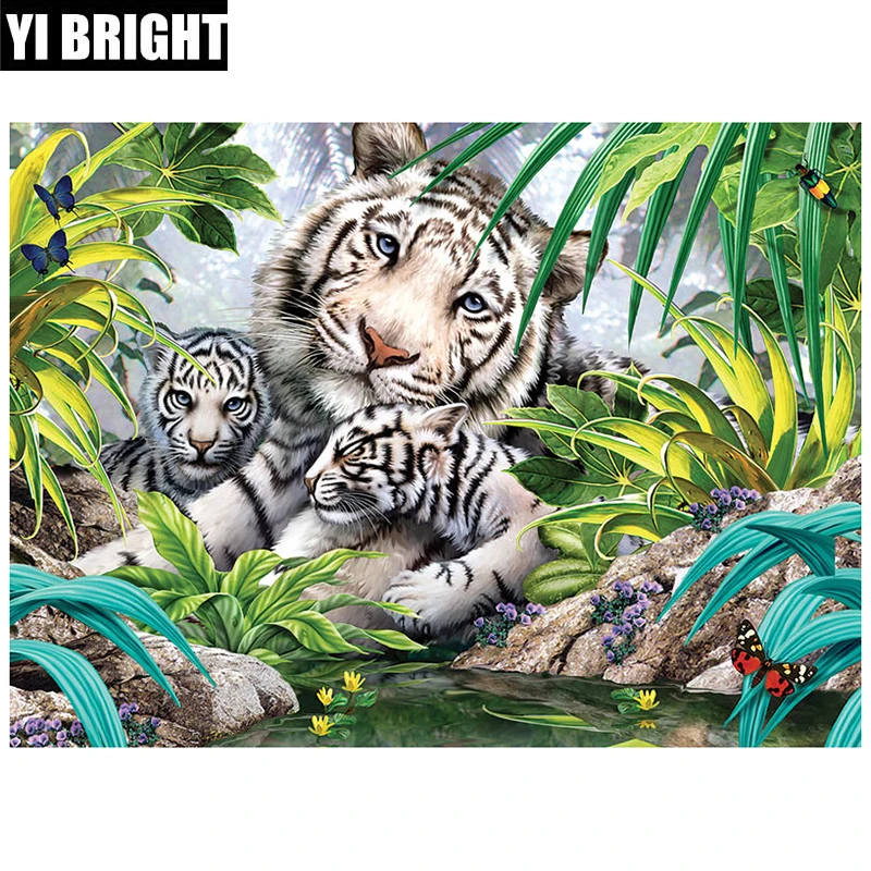 

DIY Full,Round/Square Diamond Embroidery,Tiger,Diamond Painting,Cross Stitch,3D,Diamond Mosaic,Decoration,Needlework,Gift XPZ