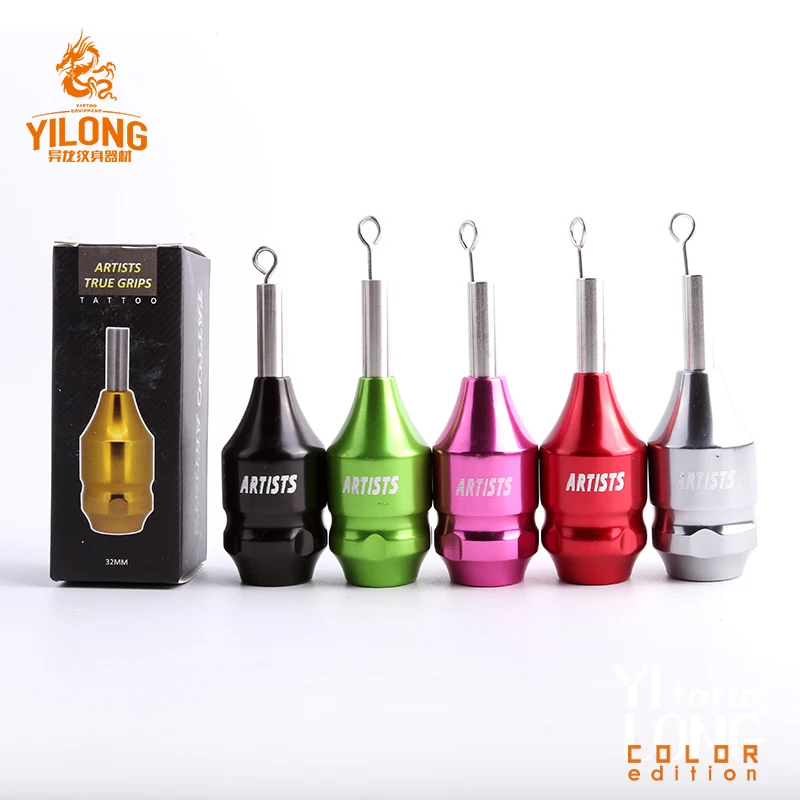 YILONG 30MM Aluminum Tattoo Grip Tube With 1 Needle Barble For Cartridge Tattoo Needle Rotary & Coil Tattoo Machine Gun 
YILONG 30MM Aluminum Tattoo Grip Tube With 1 Needle Barble For Cartridge Tattoo Needle Rotary & Coil Tattoo Machine Gun