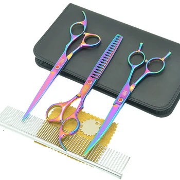 Meisha 7.0" Dog Grooming Tools Kit JP440C Animals Hair Straight Curved Cutting Shears Thinning Scissors Puppy Accessories HB0225
Meisha 7.0" Dog Grooming Tools Kit JP440C Animals Hair Straight Curved Cutting Shears Thinning Scissors Puppy Accessories HB0225
